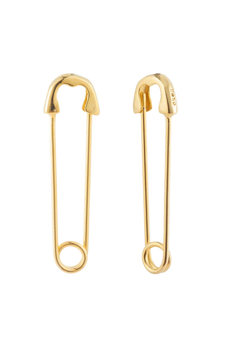 Velma Safety Pin Earring
