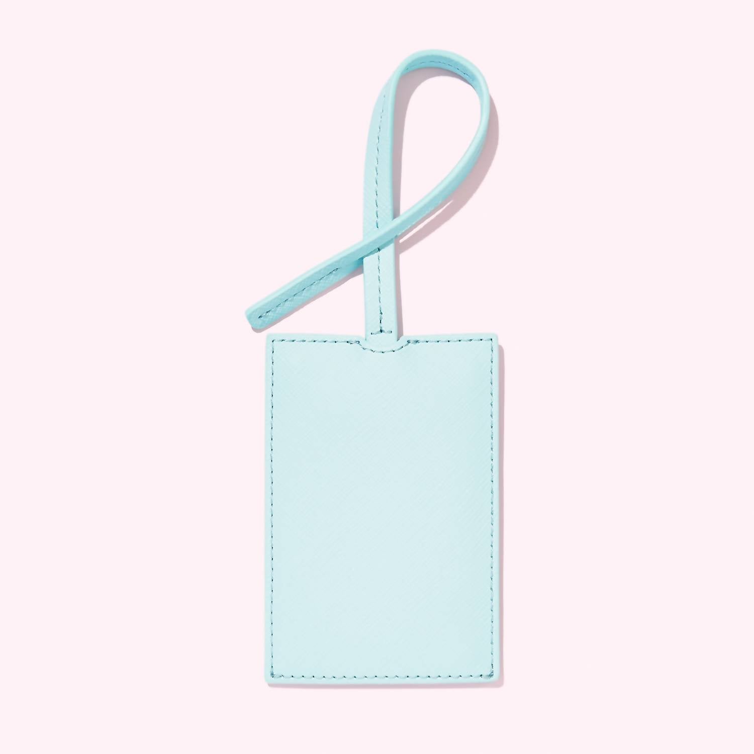 Textured Luggage Tag In Sky