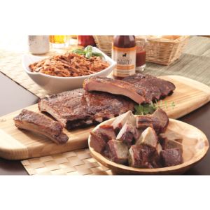 Jack Stack Barbecue PSPS1704 Three Meat Party Sampler Dinner KC BBQ