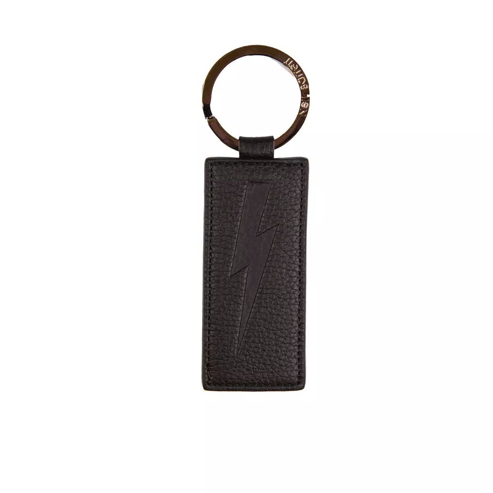 Neil Barrett Sleek  Leather Keychain for Men's Men