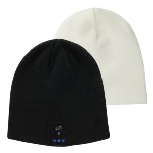 iLive KIT234BDL Bluetooth Beanie Knit Cap 2-pack (IAKB45B/IAKB45W)