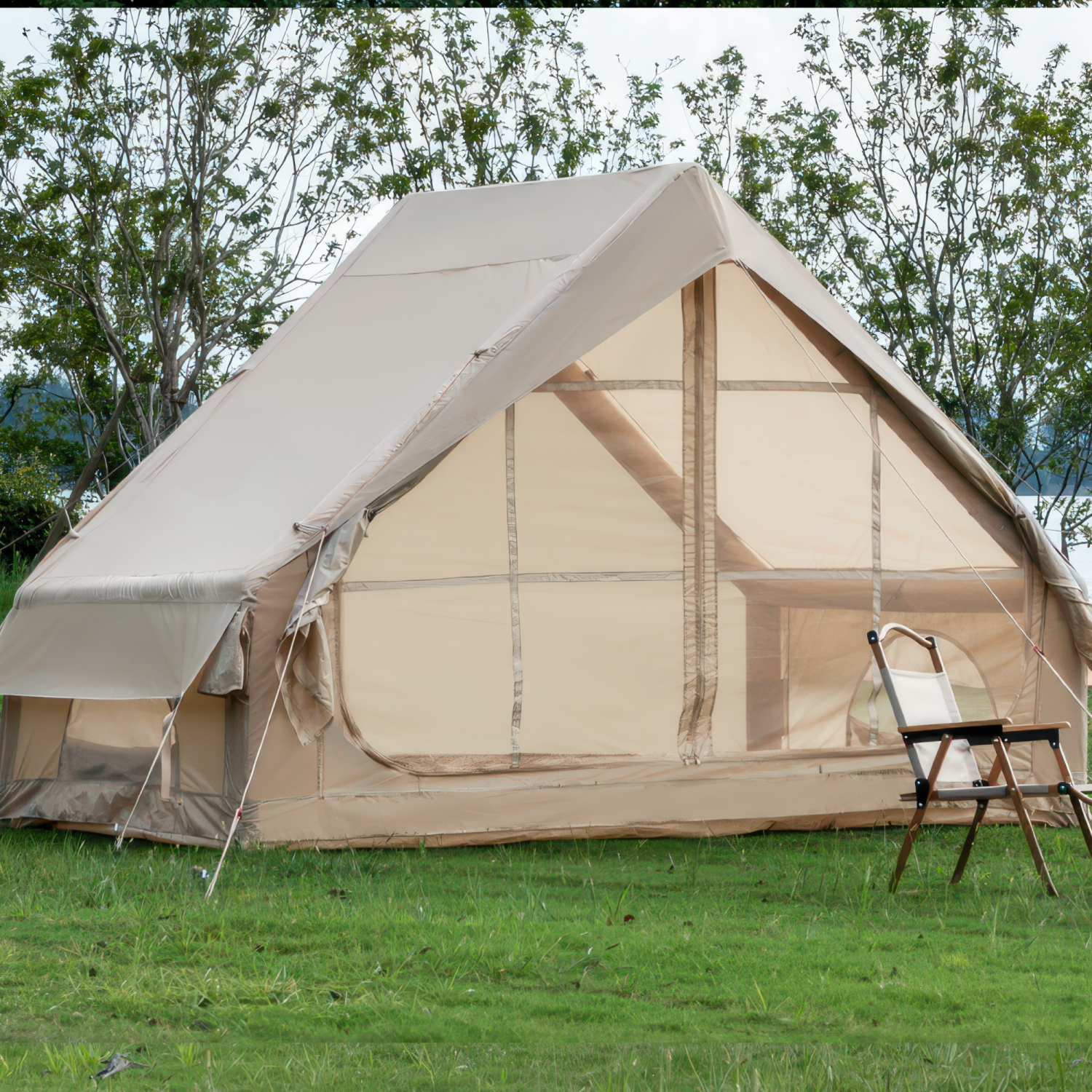 Streamdale Inflatable Glamping Tent - 4-6 Person, Waterproof