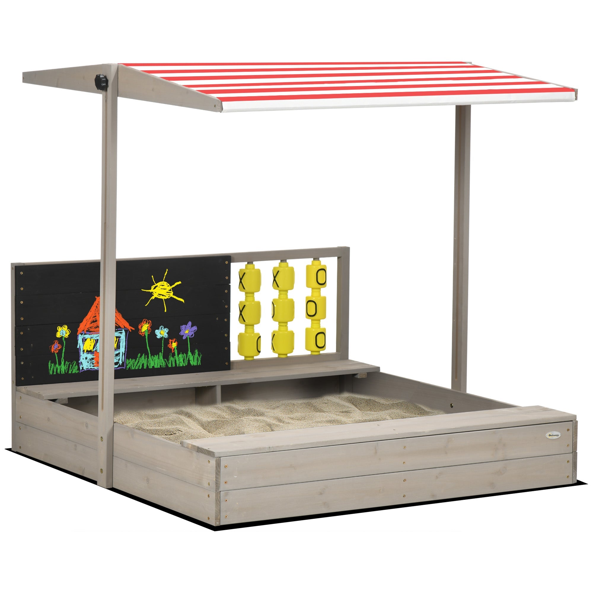 Streamdale Kids Sandbox with Cover
