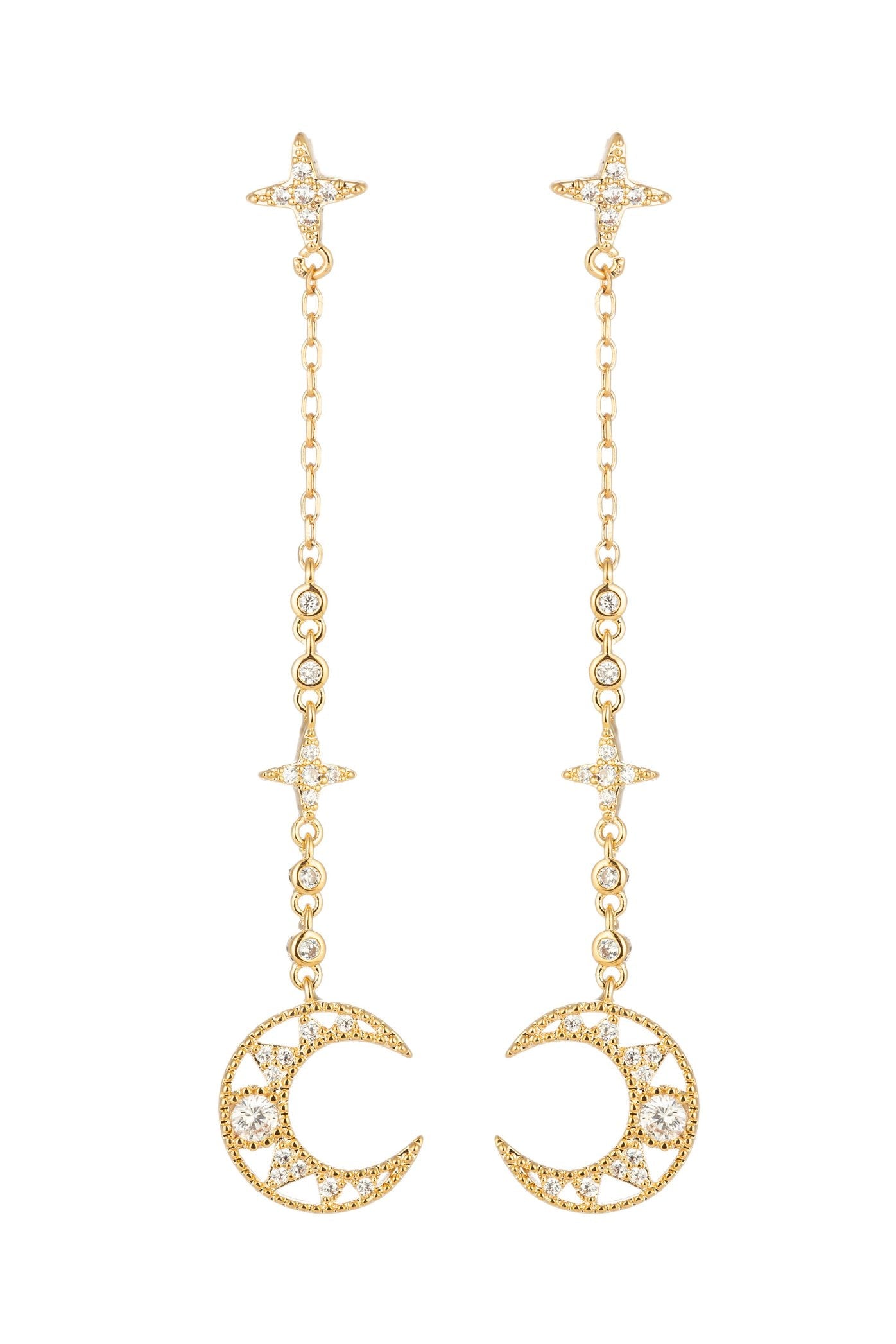 Laika Crescent Moon Earring