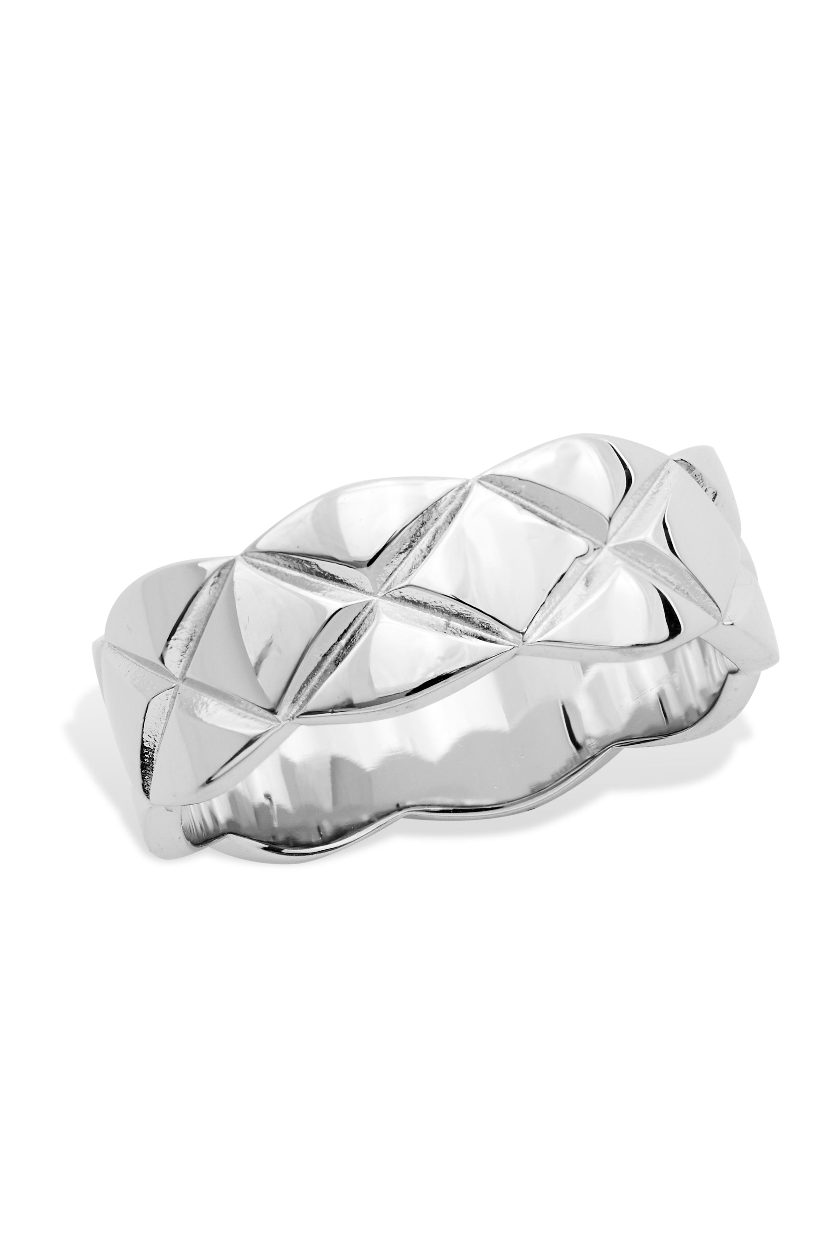 Sterling Silver Wide Band