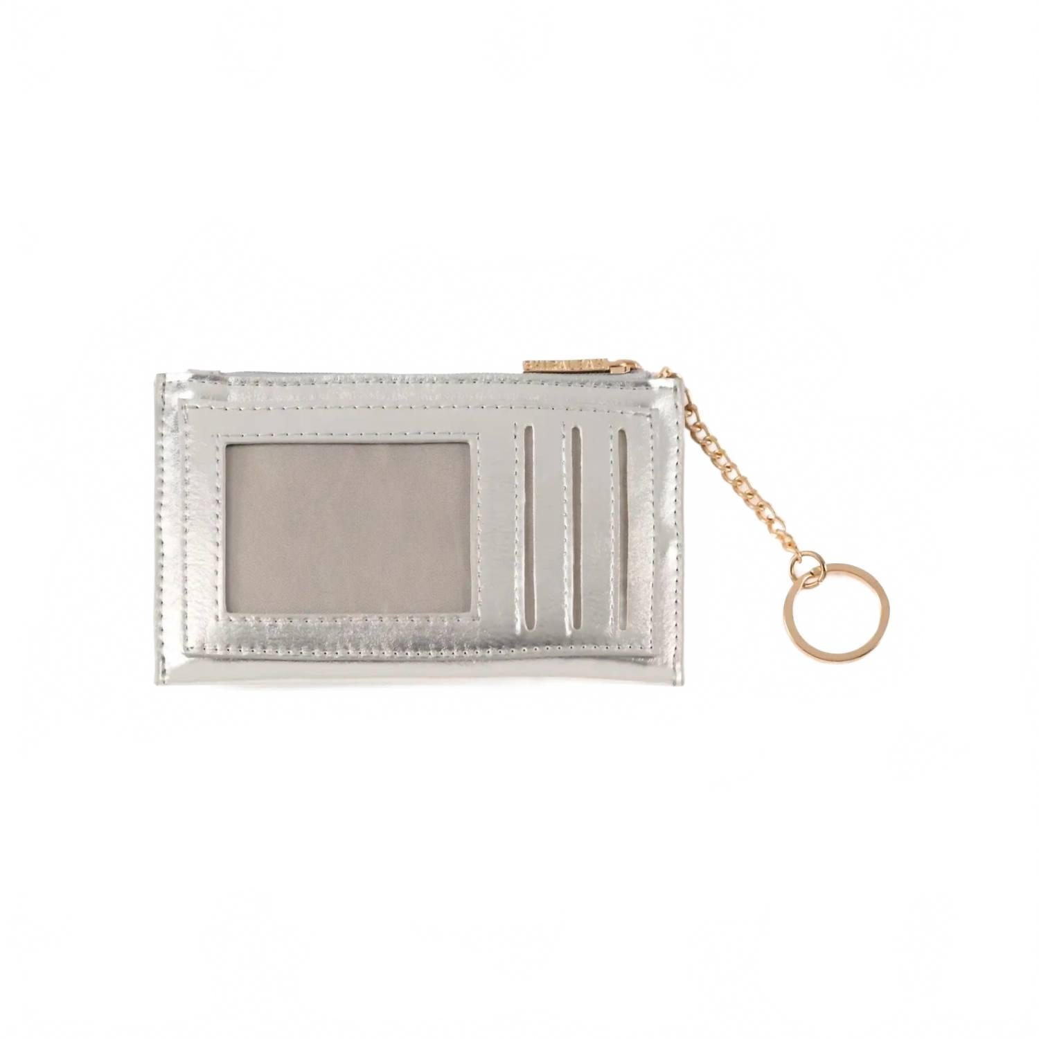 Maddie Card Case In Silver