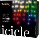 Twinkly - Smart Light Icicle LED 190 RGB (Gen II) - Black