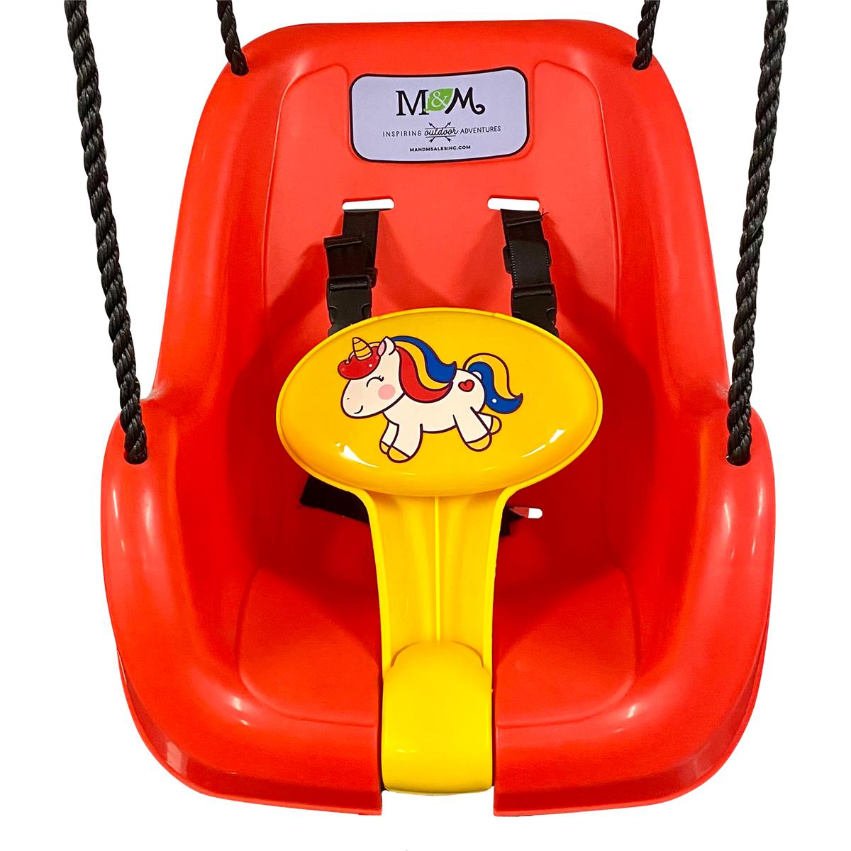 M&M Sales Enterprises  Unicorn Toddler Swing