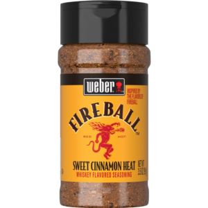 Weber 1165027 Fireball Whiskey Flavored Weber Seasoning