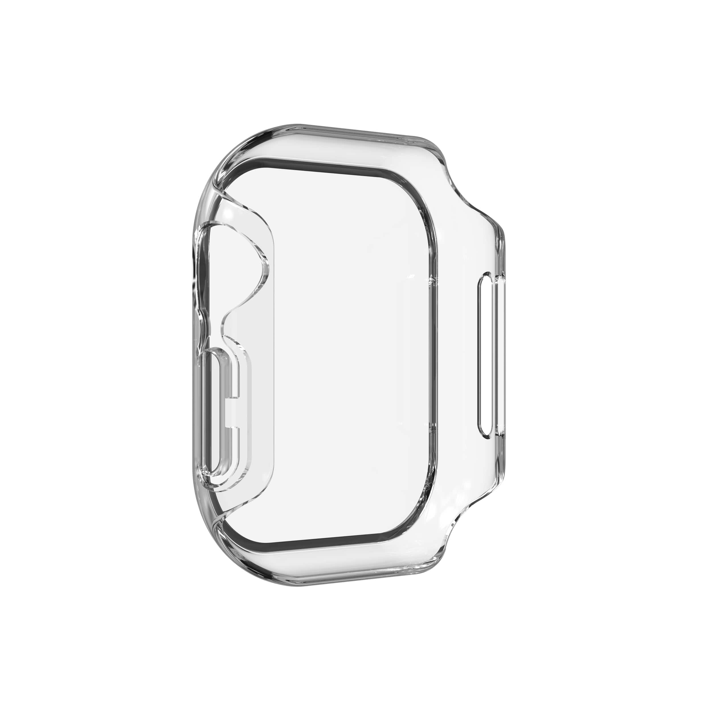 ZAGG - InvisibleShield Glass Elite 360 Integrated Bumper + Screen Protection for Apple Watch Series 11/10 Small - Clear