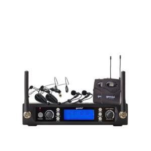 UHF-6200HL-R2 Gemini UHF-6200HL UHF Dual Wireless Headset/Lavalier Microphone System