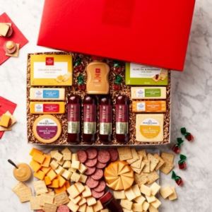 California Delicious 512963 Ultimate Sausage & Cheese Gift Box