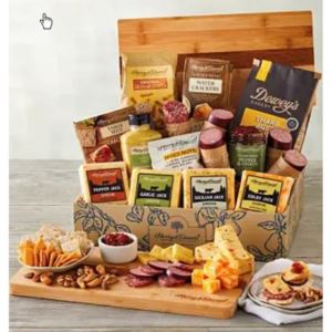 Harry & David 512909 Ultimate Meat and Cheese with Bamboo Board