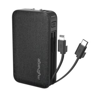 myCharge AO60KF PowerHub Plus 6K Portable Charger w/ Built-in USB-C & Lightning Cable
