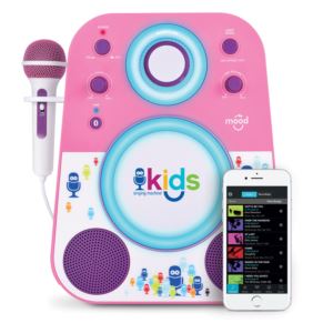 Singing Machine SMK250PP Kids Bluetooth Sing-Along System Pink and Purple Ages 4+ Years