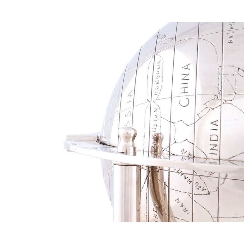 Decorative Aluminium Globe and Stand