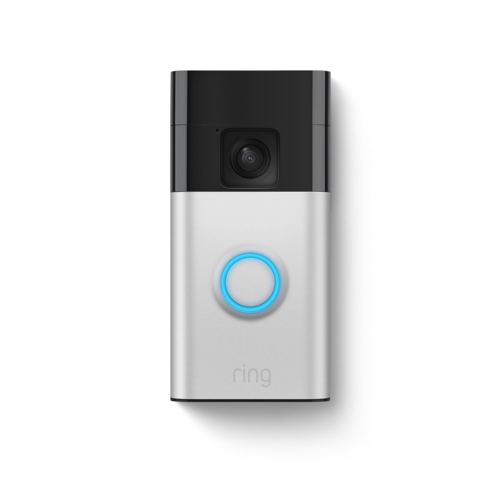 Ring Battery Doorbell Satin Nickel, 2024