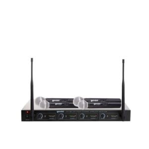 UHF-04M-S1234 Gemini UHF-04M 4-Channel Wireless Handheld Microphone System