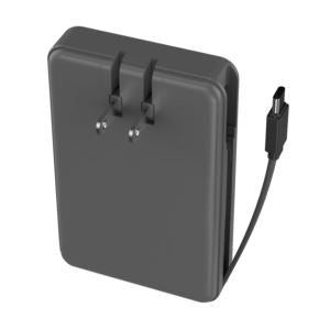 myCharge AP50G Amp Prong Portable Charger w/ Built-in USB-C Cable & Wall Plug