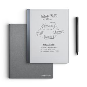 reMarkable RM114 The paper tablet - 10.3" digital paper display - with Marker Plus and Book Folio - Grey