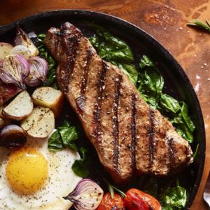 Kansas City Steak Company 2018 4 (16oz) Boneless Kansas City Strips