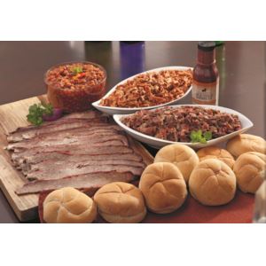 Jack Stack Barbecue PSML1703 Chopped Four Meat Lover Dinner KC BBQ