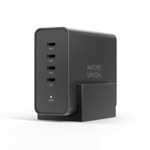 Native Union FAST-PD140-BLK-US Fast Desktop 4-Device Charger PD 140W