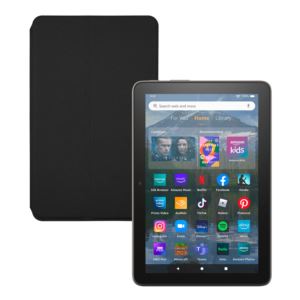 Amazon B09BG5P9JH-BUNDLE Fire HD 8 Plus 64GB Tablet with Easel Case