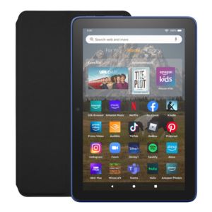 Amazon B09BG5LXHH-BUNDLE Fire HD 8 64GB Tablet with Easel Case