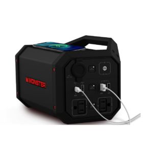 Monster 2MNPP0209B0L2 Power Grid Portable Power Station Black
