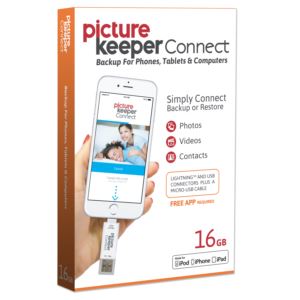 PKCA16GBWW2 Picture Keeper Connect For iOS & Android 16GB