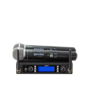 UHF-6200M-R2 Gemini UHF-6200M UHF Dual Handheld Wireless Microphone System