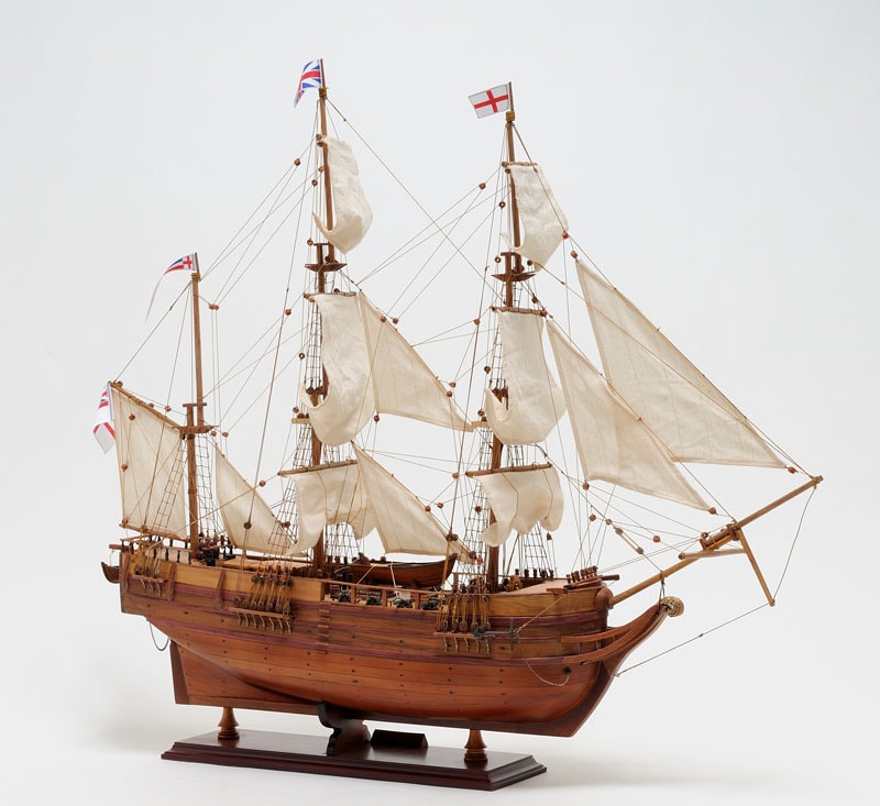Old Modern Handicrafts Beagle Model Ship