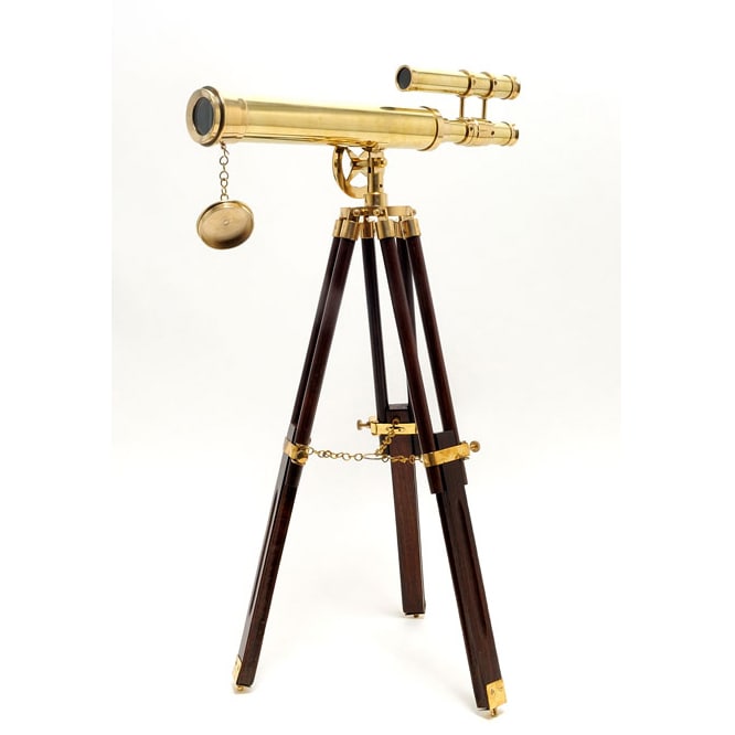 Old Modern Handicrafts Harbor Telescope with Stand