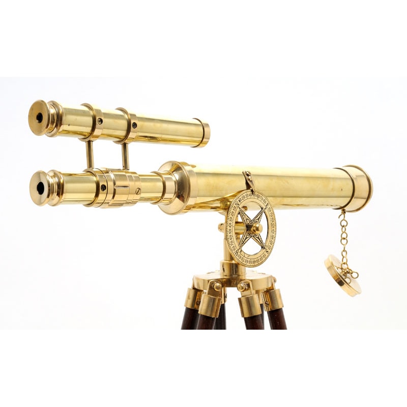 Old Modern Handicrafts Harbor Telescope with Stand