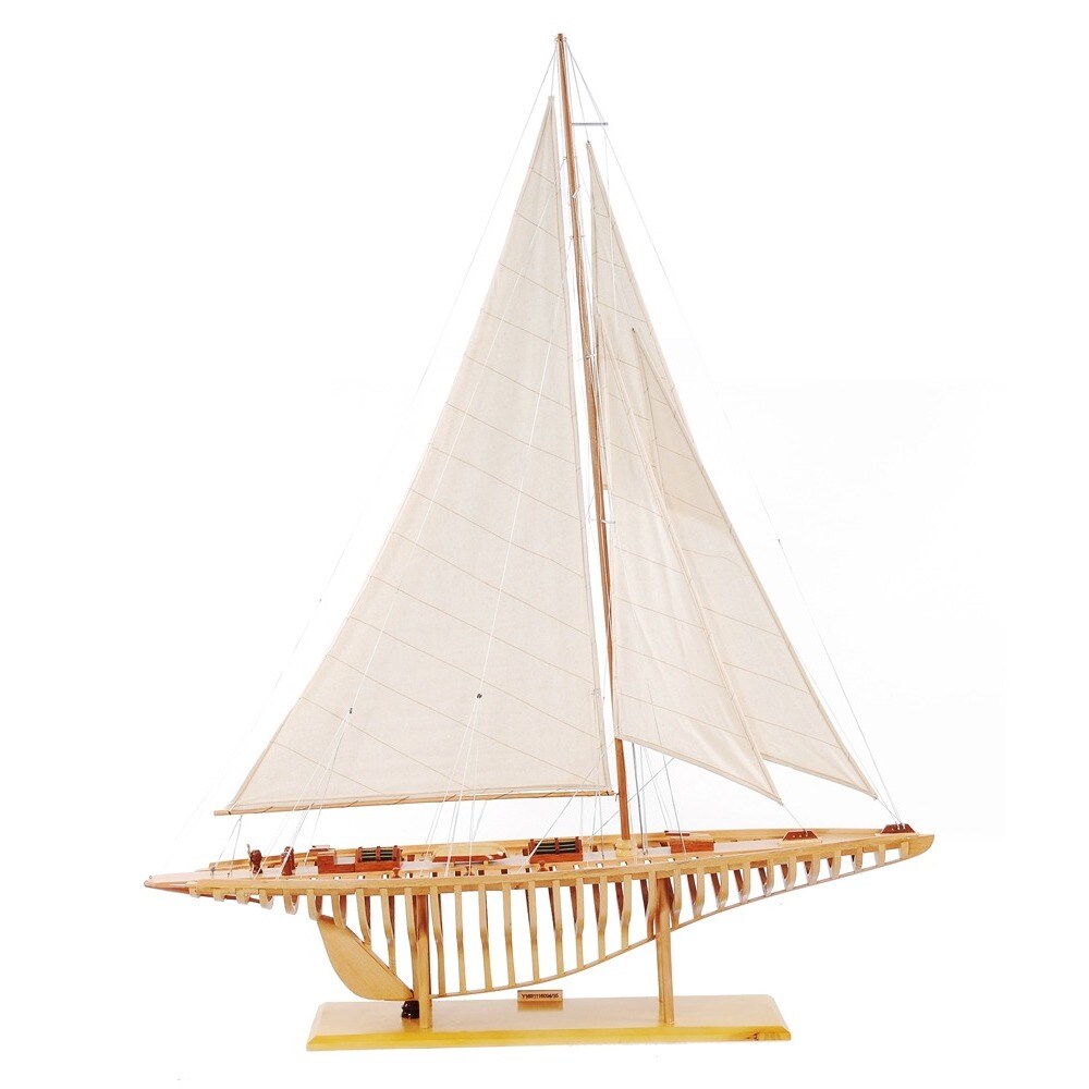 Old Modern Handicrafts Shamrock Open Hull Model Ship