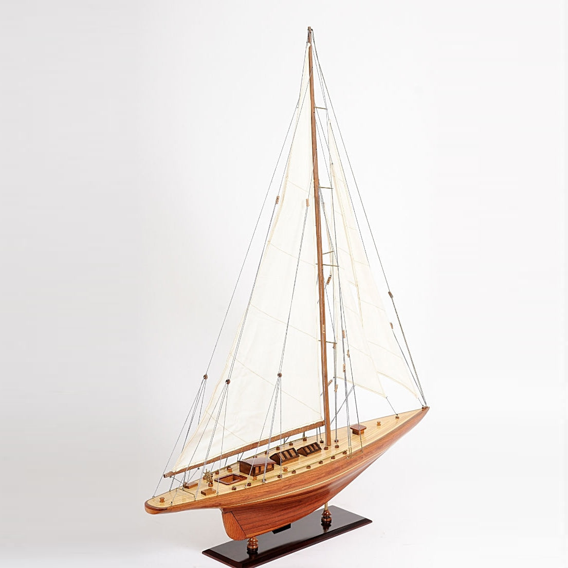 Old Modern Handicrafts Shamrock V Yacht Large Model Ship