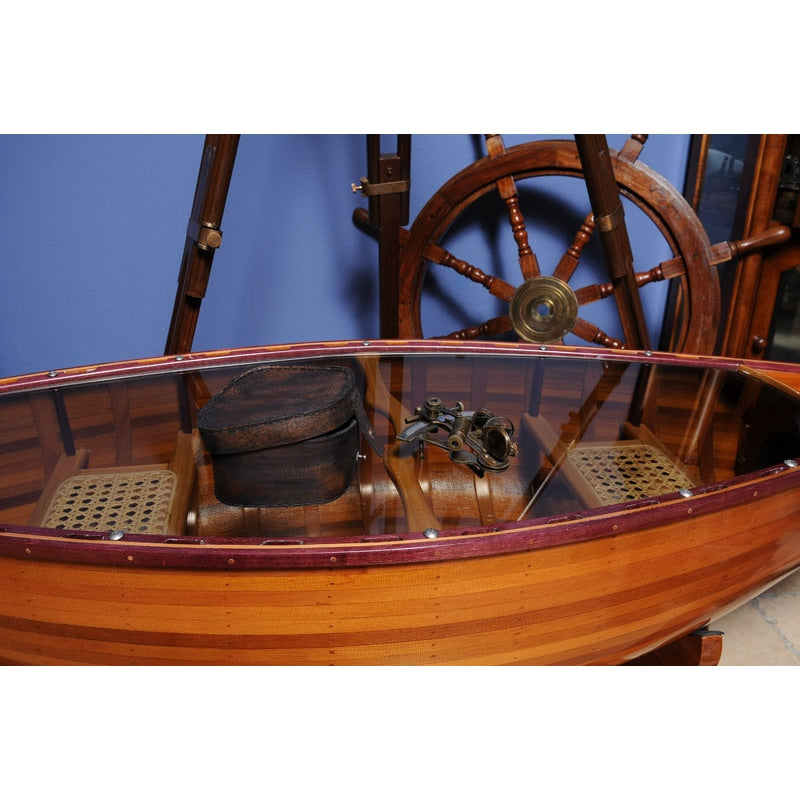 Old Modern Handicrafts Small Nautical Sextant with Leather Case