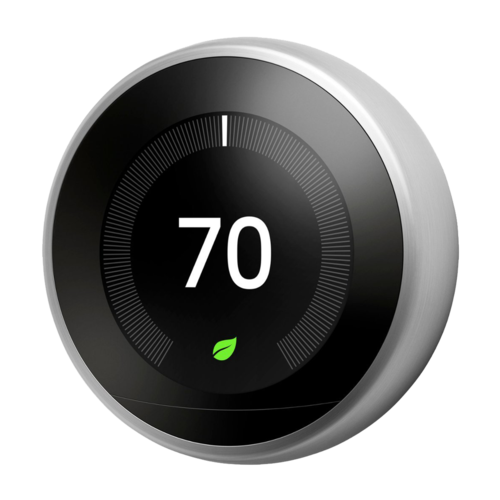 Nest Learning Thermostat - 3rd Gen Stainless Steel