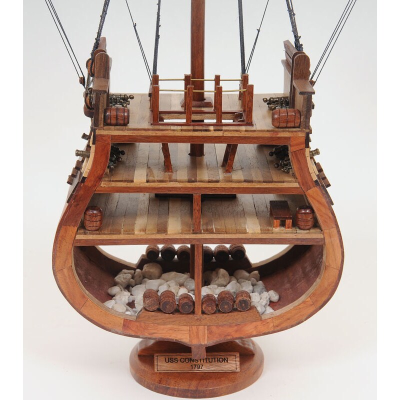 USS Constitution Cross Section Model