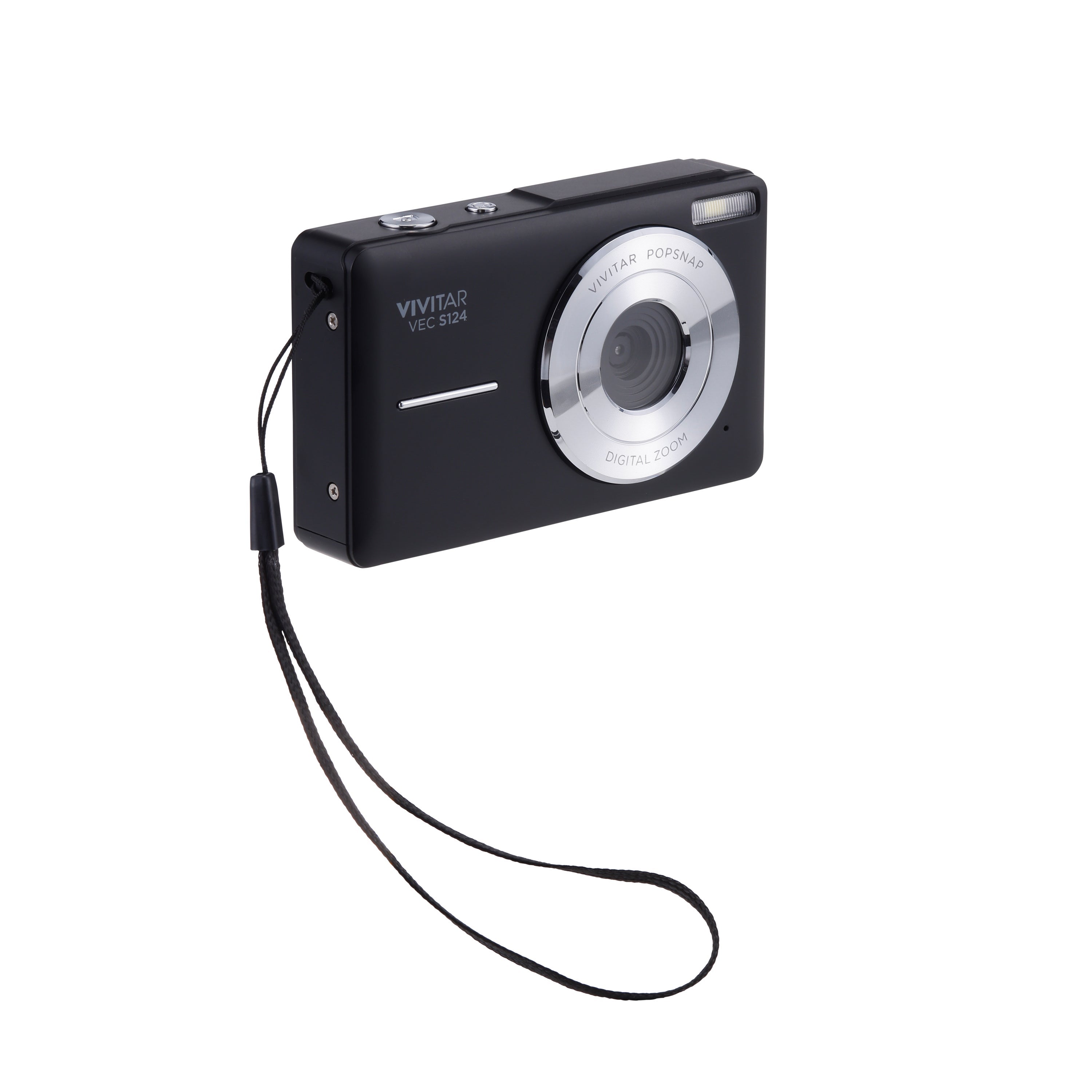 PopSnap 44MP 16x Optical Zoom Ultra HD Digital Camera Black