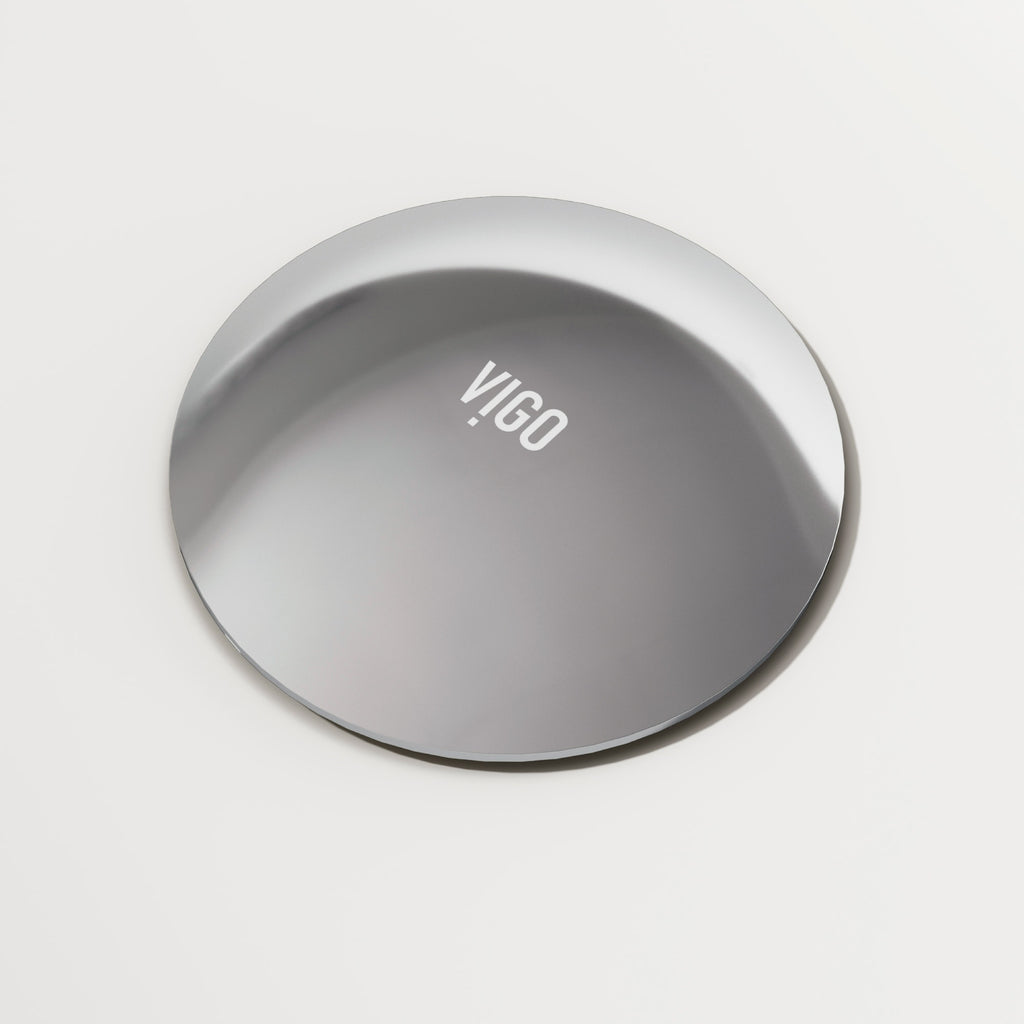 VIGO 1.75" W Bathroom Sink Pop-Up Drain in Chrome