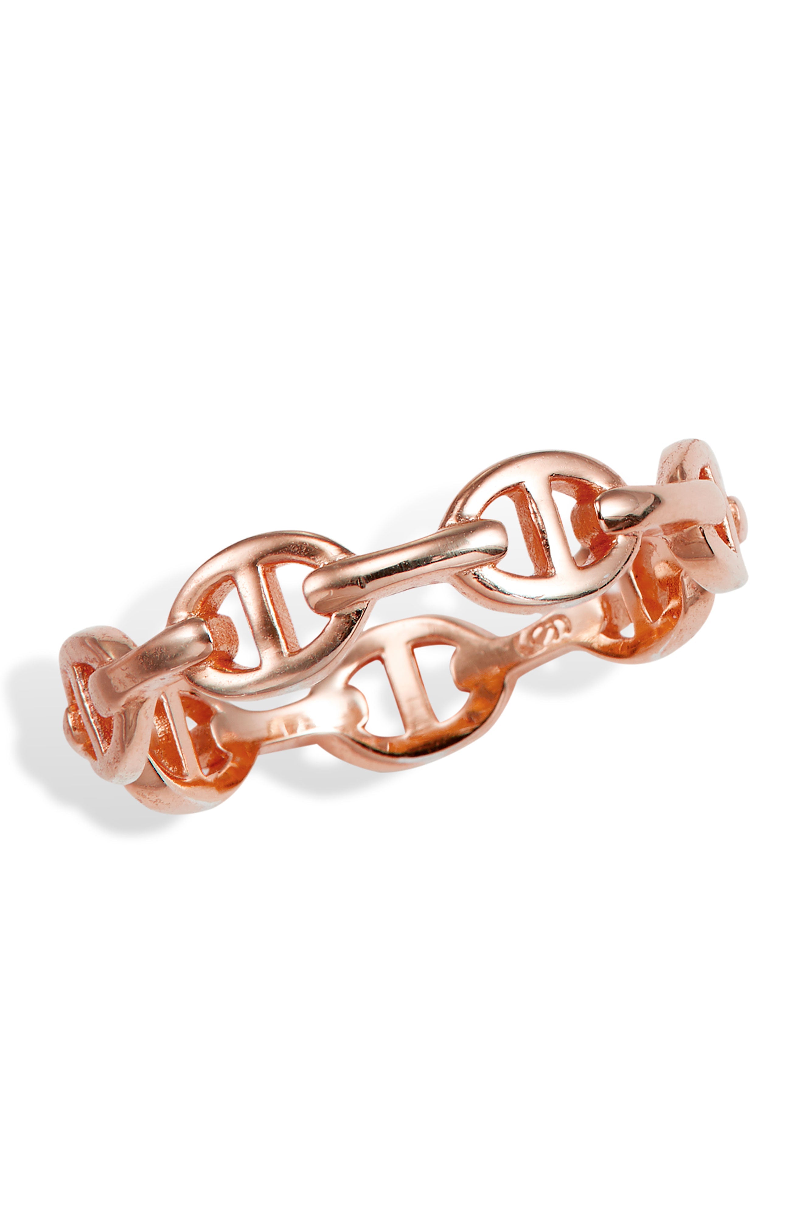 Rose Gold Vermeil Mariner Link