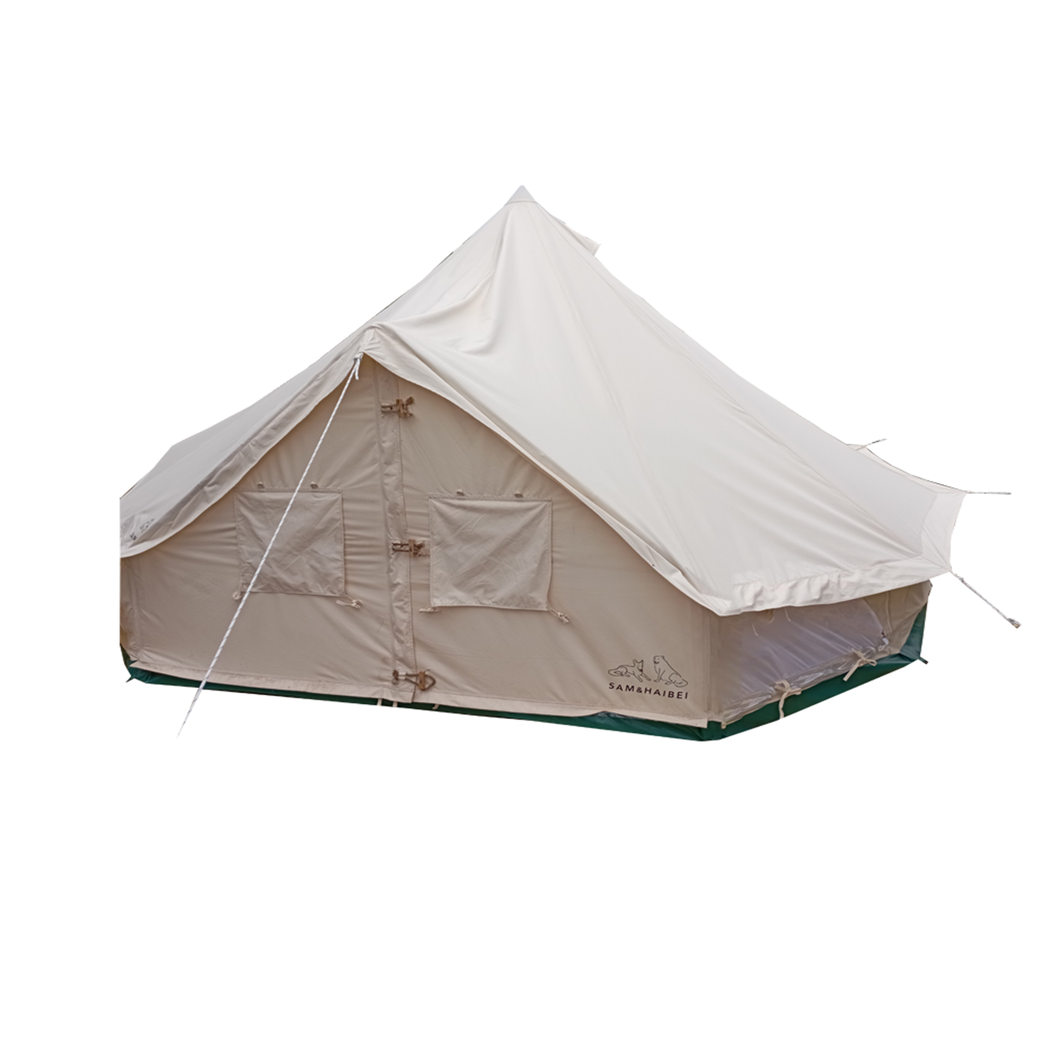 Streamdale Canvas Bell Tent - 4 Season Glamping Yurt - Family Camping