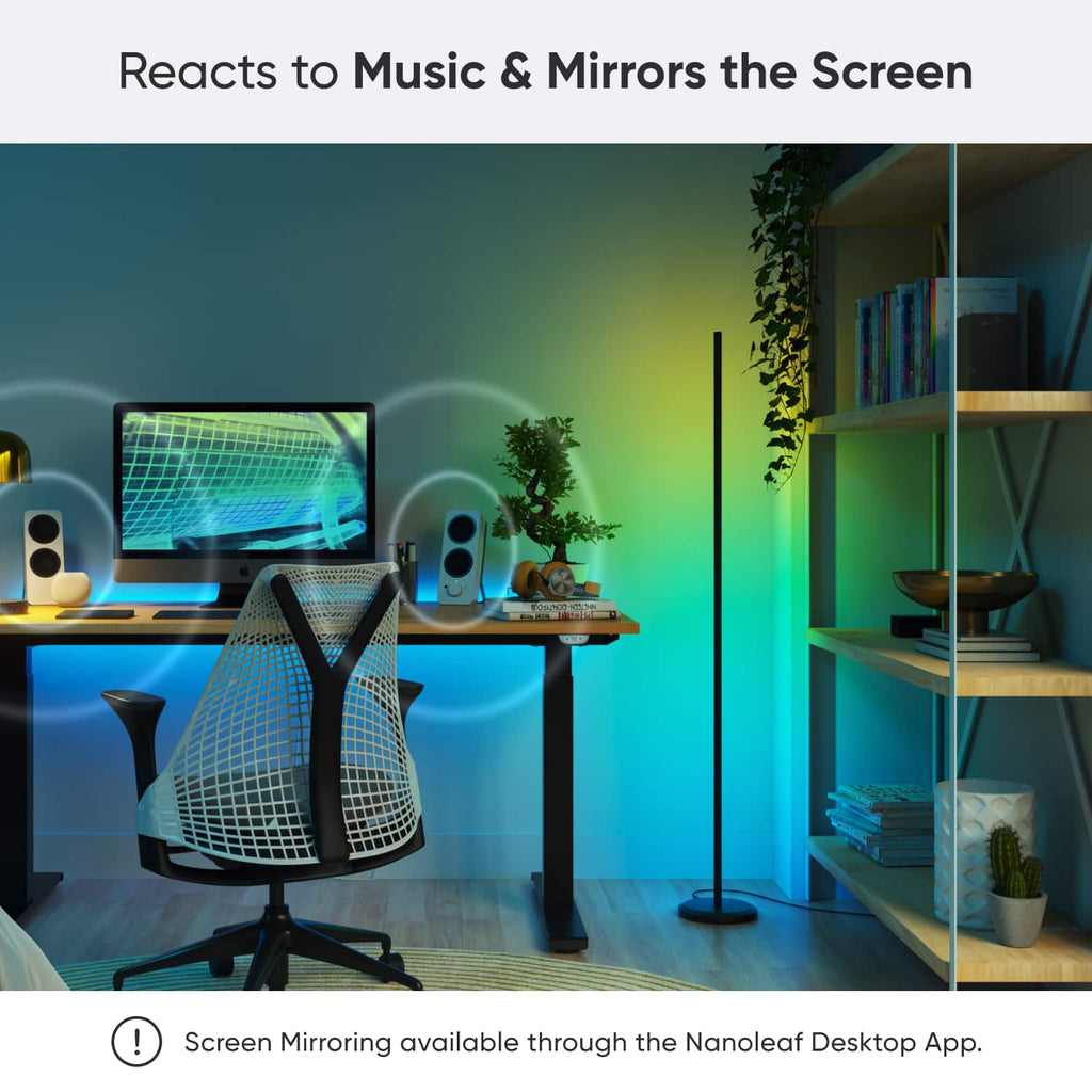 Nanoleaf - Matter Smart Floor Lamp - Multicolor