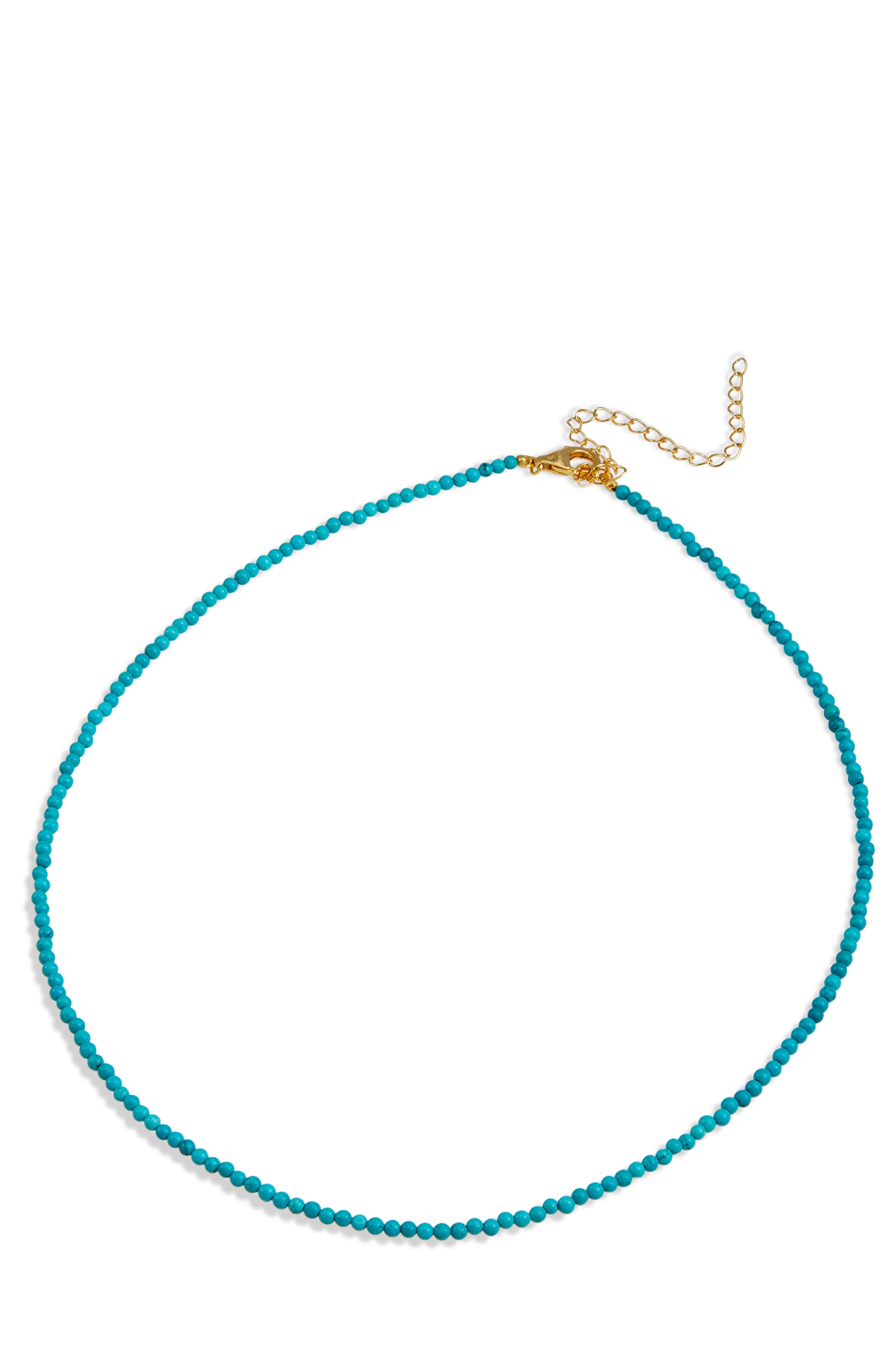 Blue Turquoise stone neck.