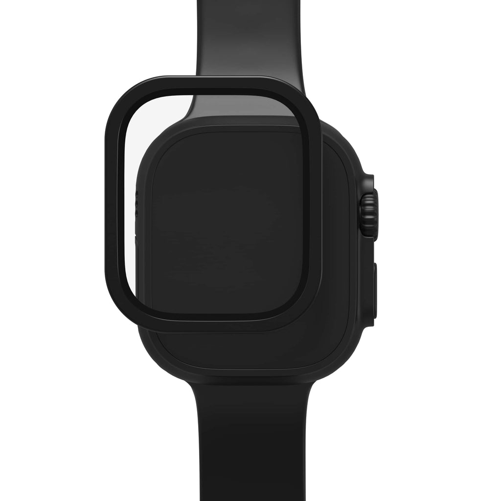 ZAGG - InvisibleShield Glass XTR4 Eco Advanced Edge-to-Edge & Anti-Reflective Screen Protector for Apple Watch Ultra 2/1 49mm - Black