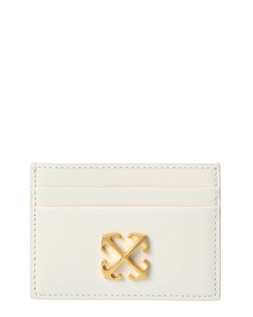 Off-White Jitney Leather Card Holder