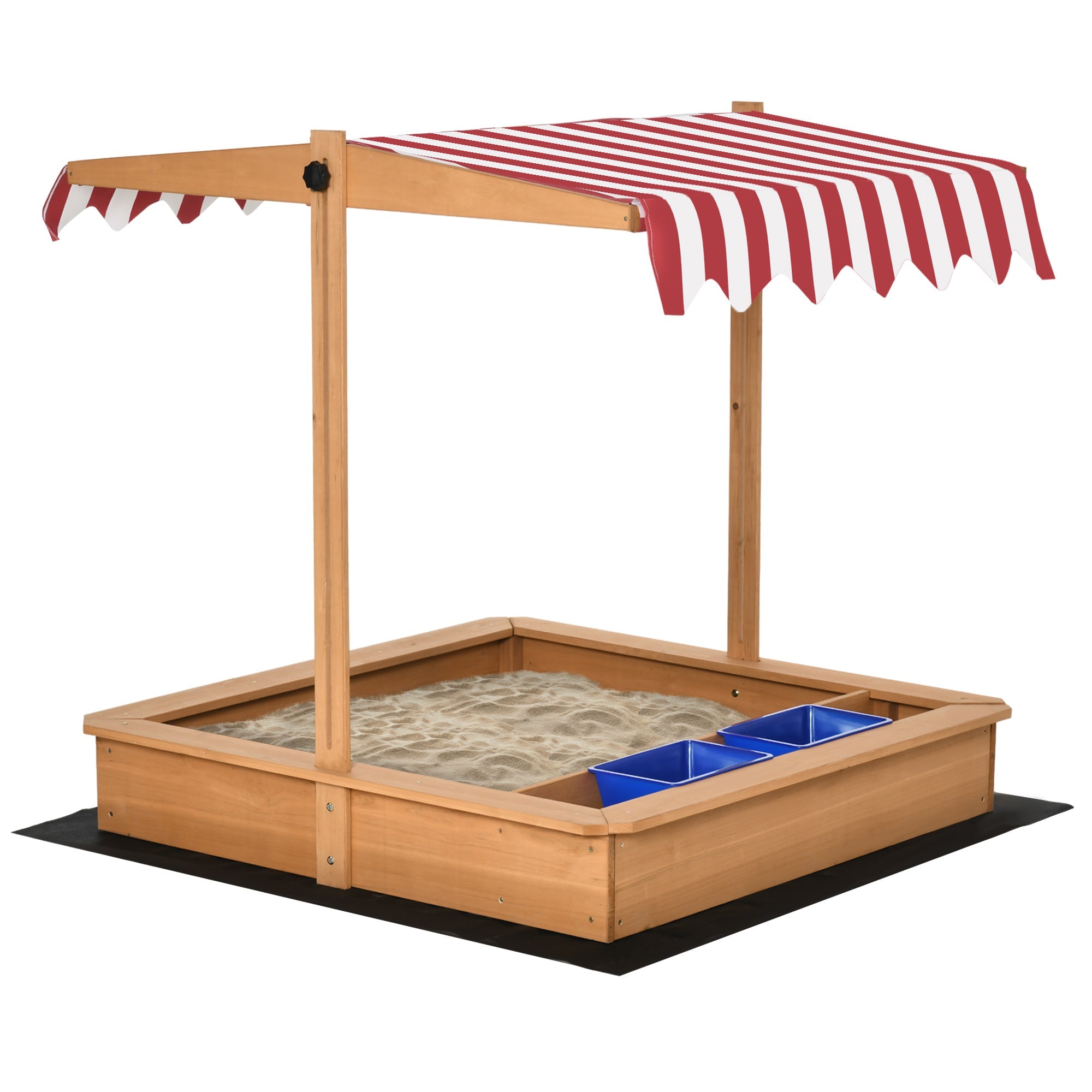 Streamdale Kids Wooden Sandbox