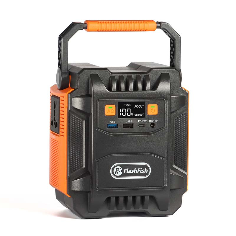 200W Power Station 110V 48000Mah Portable Solar Generator Battery Power Supply 172Wh Emergency Lighting for Outdoor Camping